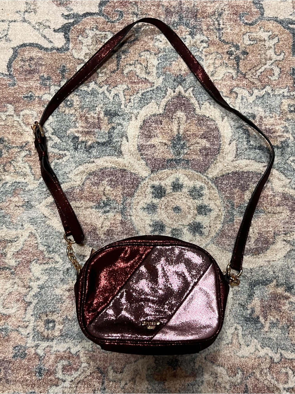 Dune London 30th Anniversary Metallic CrossbodyBag